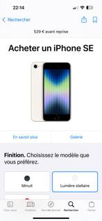 iPhone SE, Télécoms, Téléphonie mobile | Apple iPhone, Avec simlock (verrouillage SIM), 128 GB, Comme neuf, Enlèvement