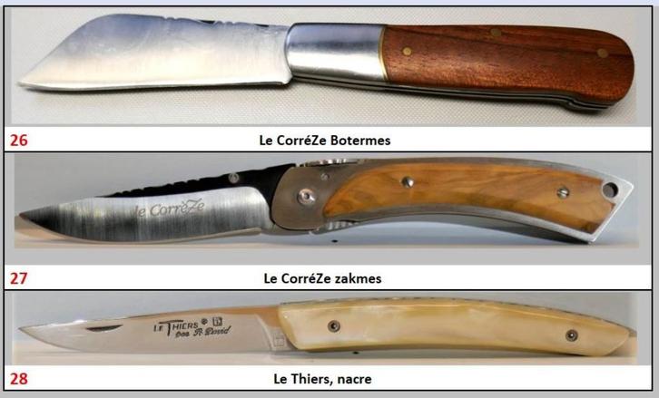 "Zakmesjes (6), Nieuw,  uit verzameling (adv 5)", Verzamelen, Overige Verzamelen, Ophalen of Verzenden