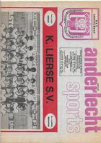 anderlecht sports - lierse 1982, Ophalen of Verzenden