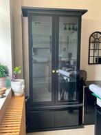 Vitrine vaisselier vintage style industriel, Huis en Inrichting, Kasten | Vitrinekasten, Ophalen, Zo goed als nieuw, Glas, Met deur(en)