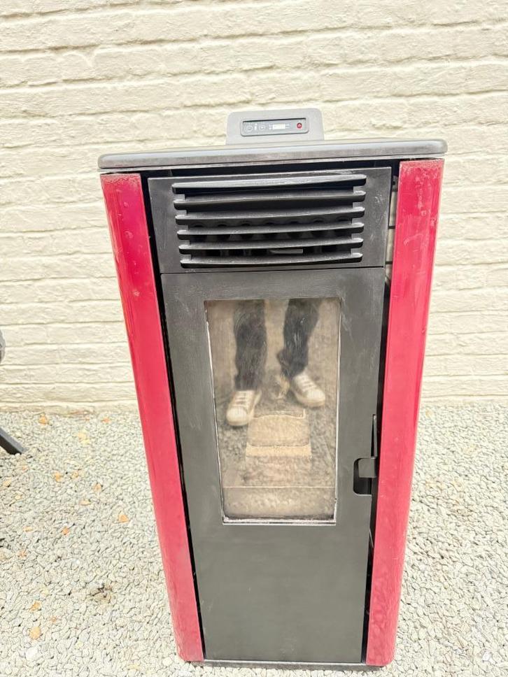 pelletkachel  10,10 Kw , zeer goed werkend, Huis en Inrichting, Kachels, Gebruikt, Vrijstaand, Pelletkachel, Ophalen of Verzenden