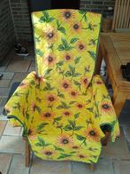 Vintage zetel/stoel overtrek, Huis en Inrichting, Ophalen of Verzenden, Zo goed als nieuw