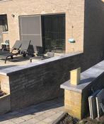Muurafdekstenen 15 tot 50 cm breed nieuw, Doe-het-zelf en Bouw, Metselstenen, Ophalen, Nieuw, Natuurstenen