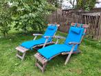 Tuinstoelen, Ophalen, Gebruikt, Hout, Inklapbaar