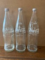 Coca-Cola Coca-Cola glazen fles uit de jaren 90 Blegny, Ophalen of Verzenden, Zo goed als nieuw, Verpakking