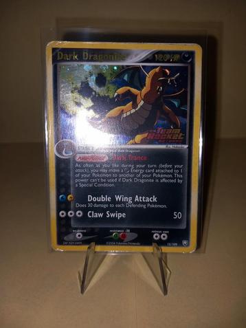 Pokemon/ Dark Dragonite 15/109 - Reverse Holo - Stamped beschikbaar voor biedingen