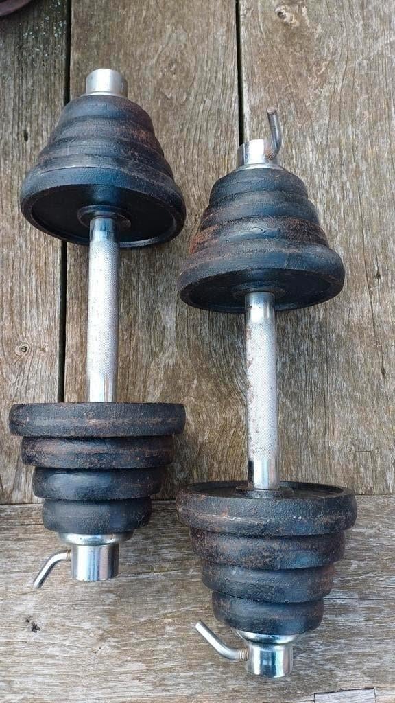 Verstelbare dumbbell set 30kg, Sport en Fitness, Ophalen, Dumbbell