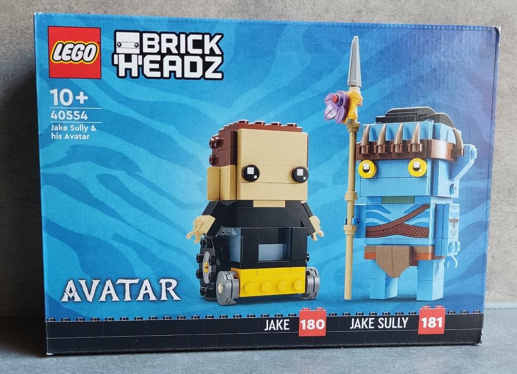 lego brickheadz 40554 jake sully en zijn avatar, Kinderen en Baby's, BrickHeadz, Lego, Nieuw, Ophalen of Verzenden
