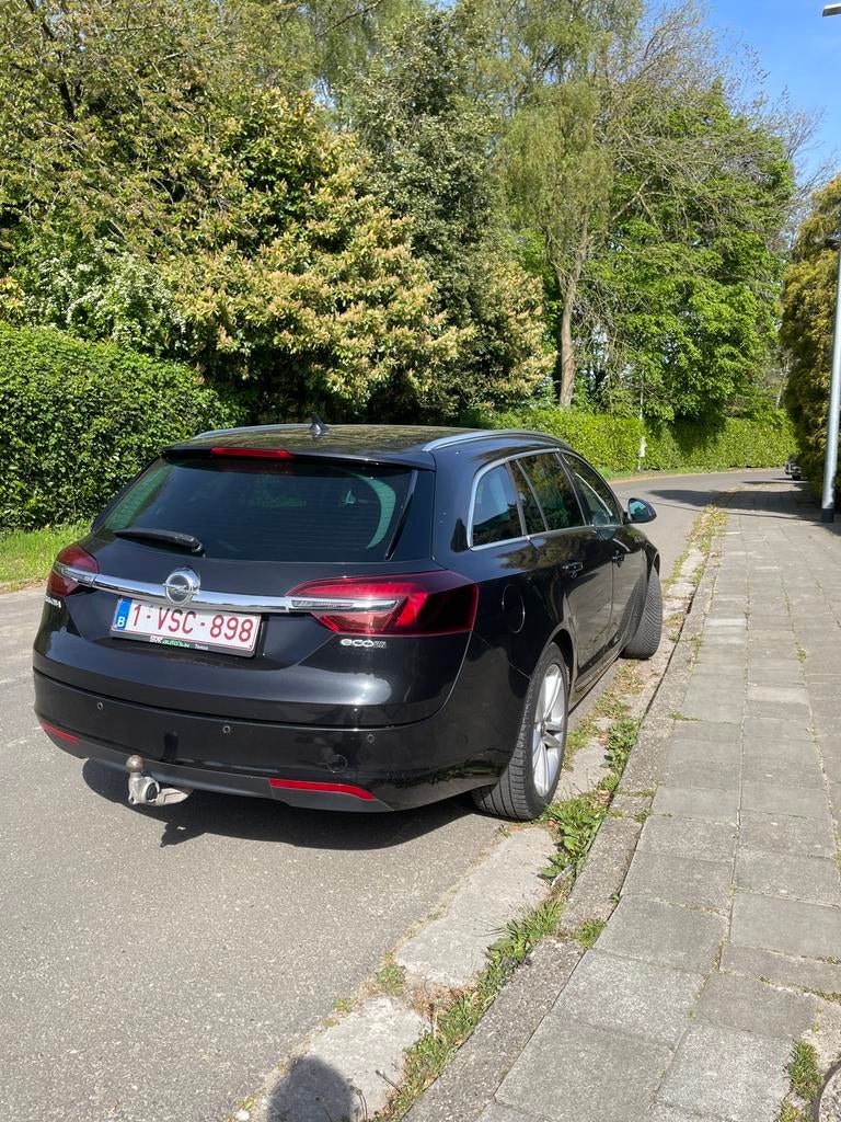 Open Insignia sports tourer, Auto's, Euro 5, Zwart, Zwart, Leder