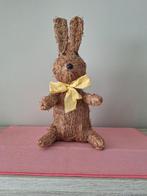 Lapin de Pâques en paille - Lapin de Pâques en paille avec u, Divers, Pâques, Enlèvement
