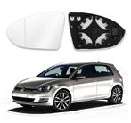 Nieuw! VW Golf 7 Zijspiegelsglas links + rechts, Auto-onderdelen, Ophalen of Verzenden, Nieuw, Volkswagen