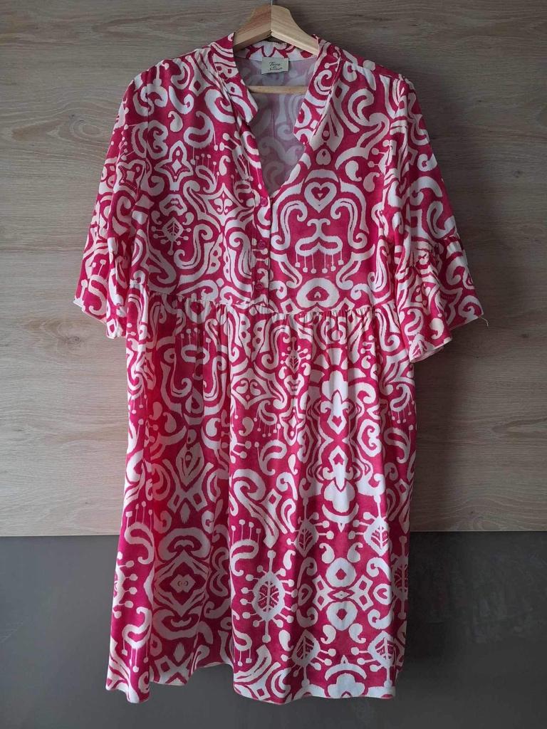 Jurk TU, Kleding | Dames, Jurken, Terra di Siena, Ophalen of Verzenden, Zo goed als nieuw, Knielengte