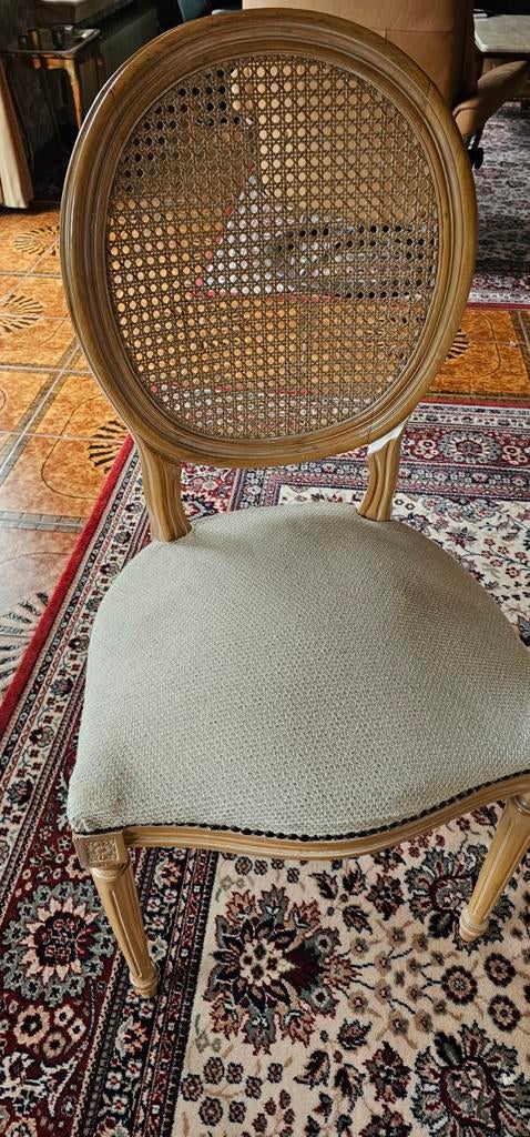 4 antieke stoelen, Antiek en Kunst, Antiek | Meubels | Stoelen en Sofa's, Ophalen