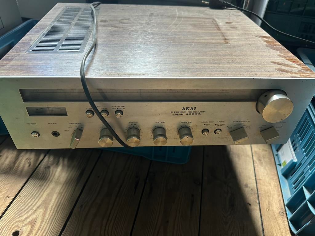 Ampli tuner vintage AKAI AA-1030L, TV, Hi-fi & Vidéo, Amplificateurs & Ampli-syntoniseurs, Enlèvement ou Envoi
