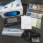 PSP 1000 met doos en spellen, Enlèvement ou Envoi, Utilisé, PSP, Avec jeux
