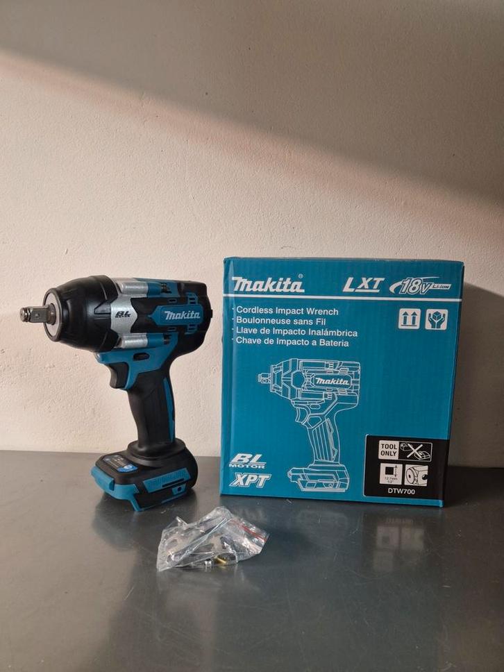 Makita DTW700 18v slagmoersleutel NIEUW, Bricolage & Construction, Outillage | Foreuses, Neuf, Autres types, 600 watts ou plus