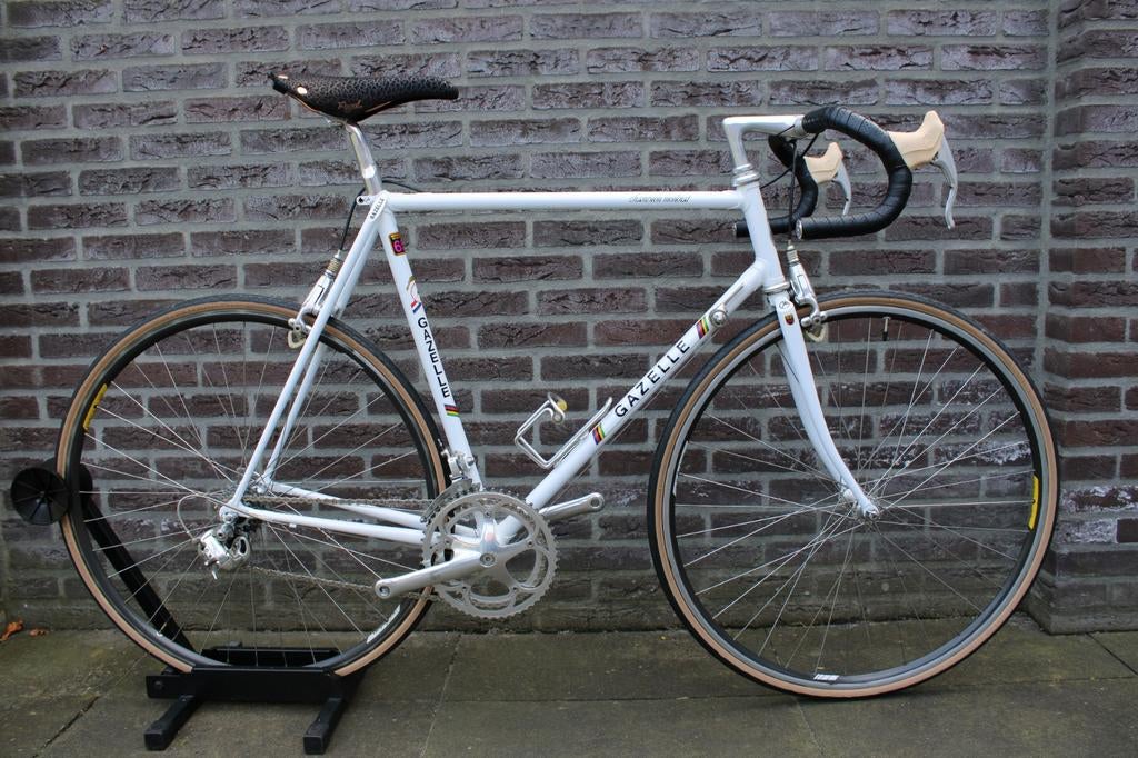 Gazelle Champion Mondial AA.653 Campagnolo C-record RESTORED, Fietsen en Brommers, Fietsen | Racefietsen, Zo goed als nieuw, Gazelle