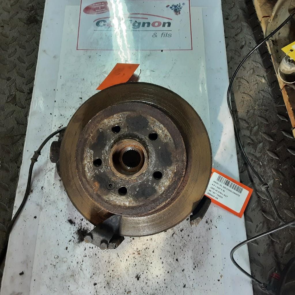 REMSCHIJF ACHTER Mercedes-Benz ML I (163) (01-1998/06-2005), Gebruikt, Mercedes-Benz, Mevr. I. Hauben, Rue de l'Espoir 34 34
4030  GRIVEGNÉE, BE