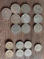 Shillings britanniques + 1£ — George VI et Elizabeth II, Timbres & Monnaies, Enlèvement ou Envoi, Autres pays, Série