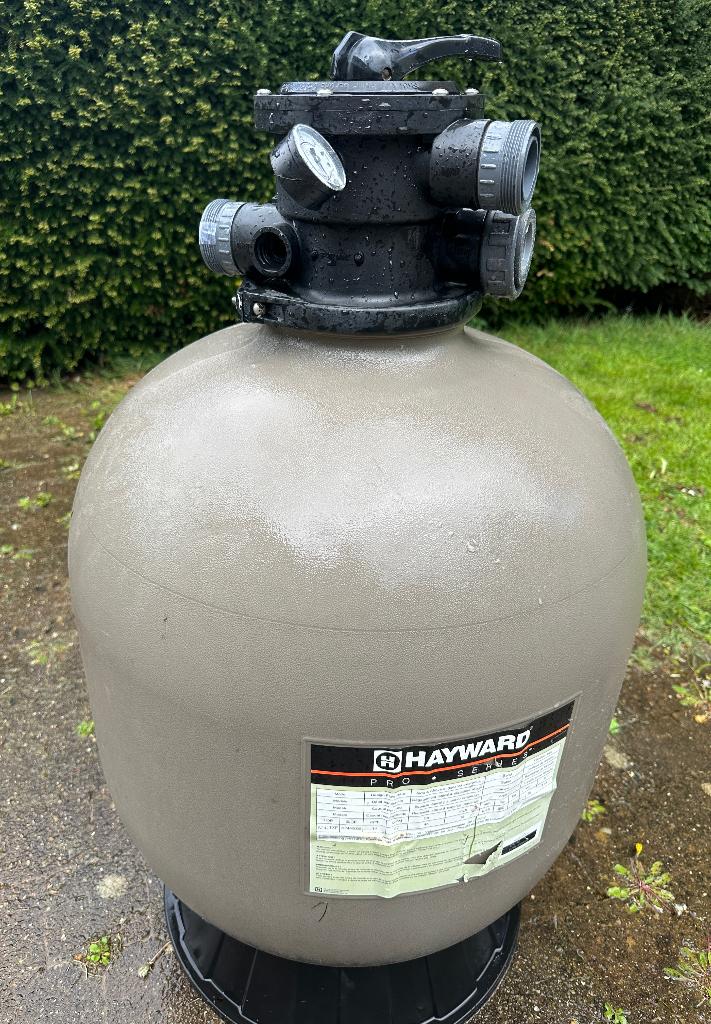 Filter Hayward Pro-serie S244SXE + VariFlo XL-klep 190€, Tuin en Terras, Ophalen, Gebruikt, Filter