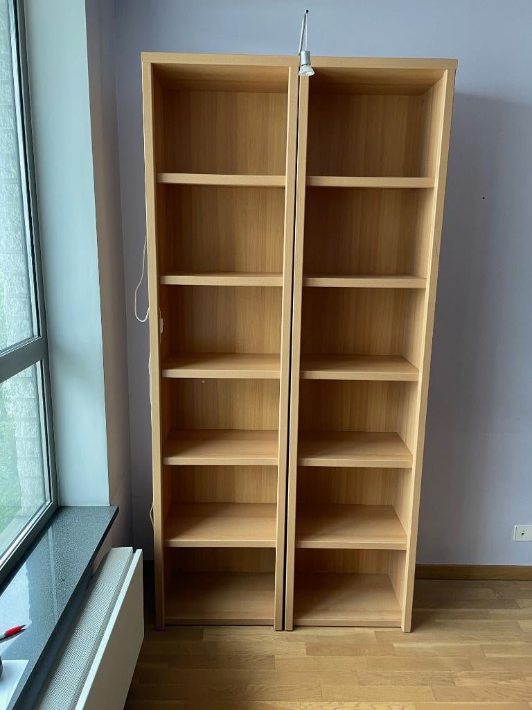 Etagère haute colonne Bibliothéque en bois, Maison & Meubles, Enlèvement, Comme neuf