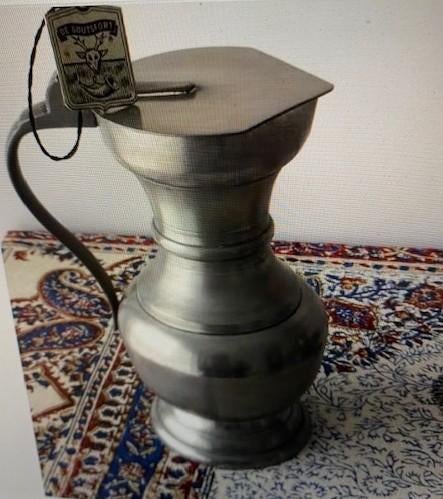 Pot à glands en étain avec couvercle rotatif, Enlèvement ou Envoi