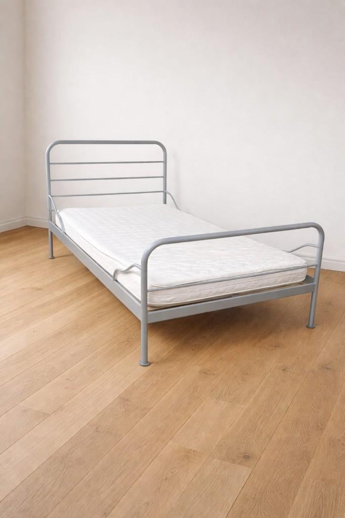 Lit 1 personne, Enfants & Bébés, Chambre d'enfant | Lits, Utilisé, 180 cm ou plus, 100 cm ou plus, Sommier à lattes, Matelas, Enlèvement