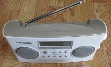 Sangean PR-D5 draagbare radio met digitale afstemming, Ophalen of Verzenden, Zo goed als nieuw, Radio