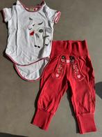 Setje met koe op romper, Ophalen of Verzenden, Zo goed als nieuw, Jongetje of Meisje, Setje