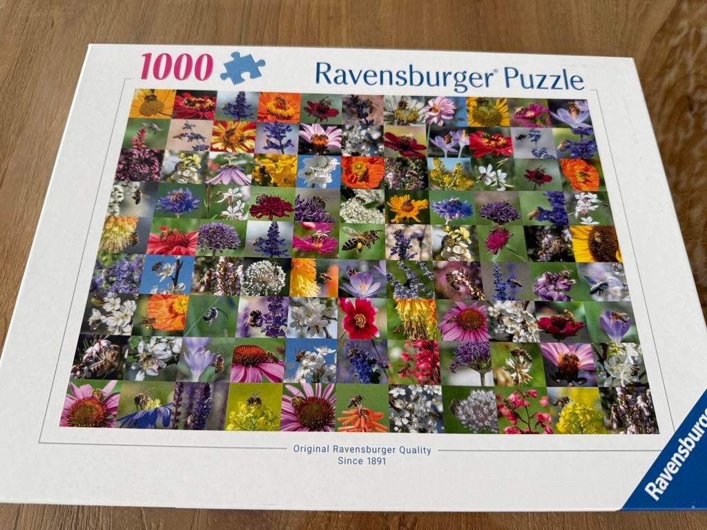 Puzzel ravensburger, Ophalen