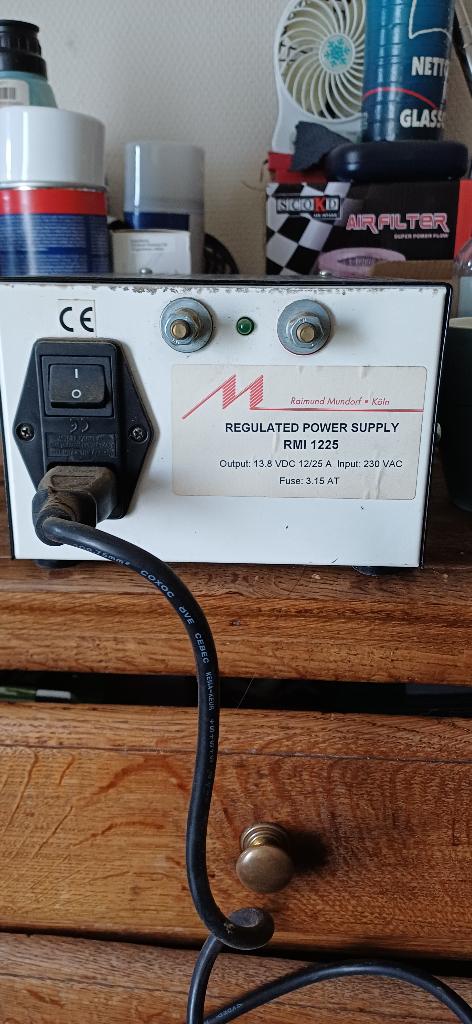 3Uitstekende 25A 50A en 60A gestabiliseerde voeding!!, Ophalen, Zo goed als nieuw