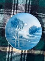 Vintage Villeroy & Boch Heinrich blauw landschap wandbord, Antiquités & Art, Antiquités | Assiettes décoratives & Carrelages, Enlèvement