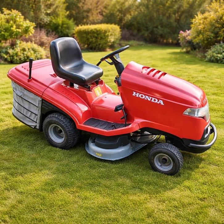 Zitmaaier Honda v-twin 2-cilinder startklaar Opti-Flow, Tuin en Terras, Zitmaaiers, Opvangbak, Ophalen