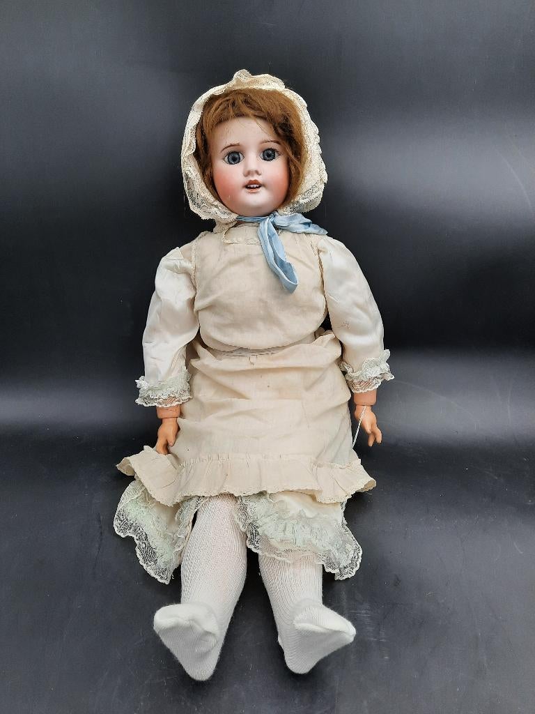 oude porseleinen pop SFBJ, begin 1900, Antiquités & Art, Antiquités | Jouets, Enlèvement ou Envoi