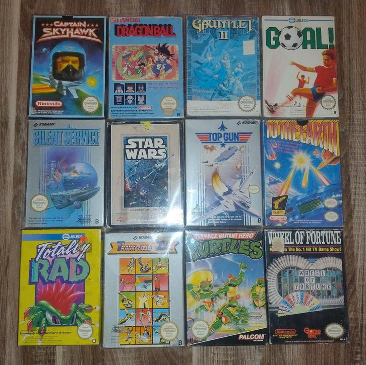 12x Nintendo (NES) games, Games en Spelcomputers, Games | Nintendo NES, Ophalen of Verzenden