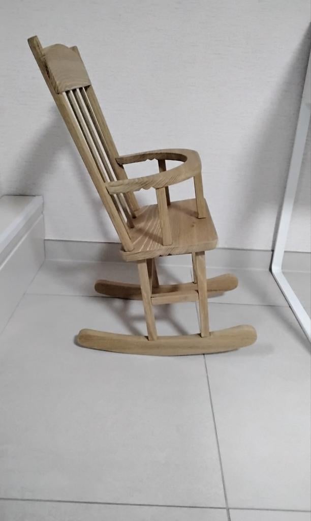 Eiken schommelstoeltje, Ophalen