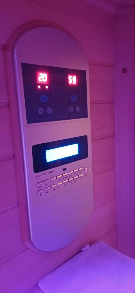 Infrarood sauna, Sports & Fitness, Sauna, Comme neuf, Sauna complet, Enlèvement