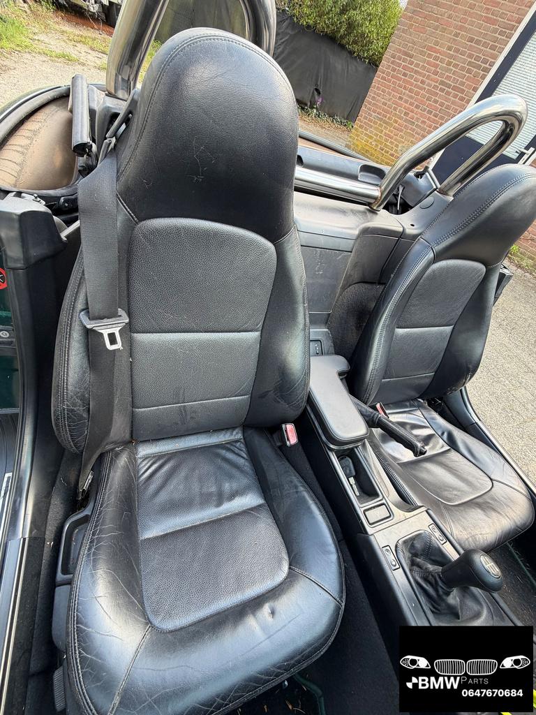 Interieur zwart leer elec + verwarmd Bmw Z3, -, Origine de la pièce connue, Utilisé, -