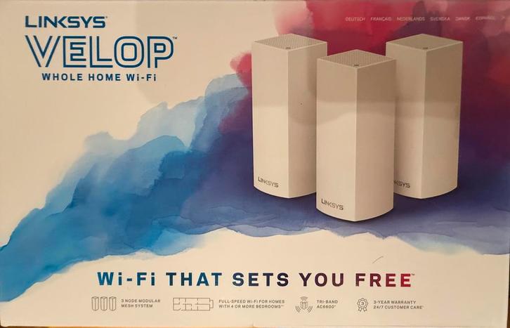 Linksys Velop, Informatique & Logiciels, Routeurs & Modems, Utilisé, Routeur, Enlèvement