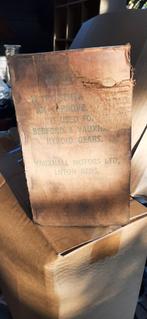 Oud olieblik in originele verpakking., Verzamelen, Ophalen of Verzenden, Verpakking