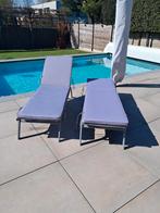 LIGBEDDEN / ZONNEBEDDEN, Enlèvement, Utilisé, Aluminium, Réglable