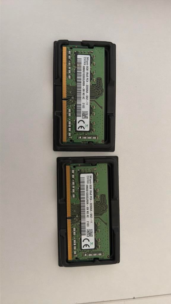 16GB DDR4 SO-DIMM Ram 2x8, Computers en Software, RAM geheugen, Ophalen, DDR4, Zo goed als nieuw, Laptop