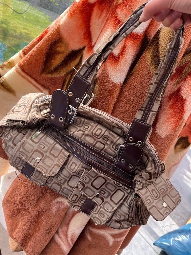 Lot de 2 sacs femme style vintage années 2000., Enlèvement, Comme neuf