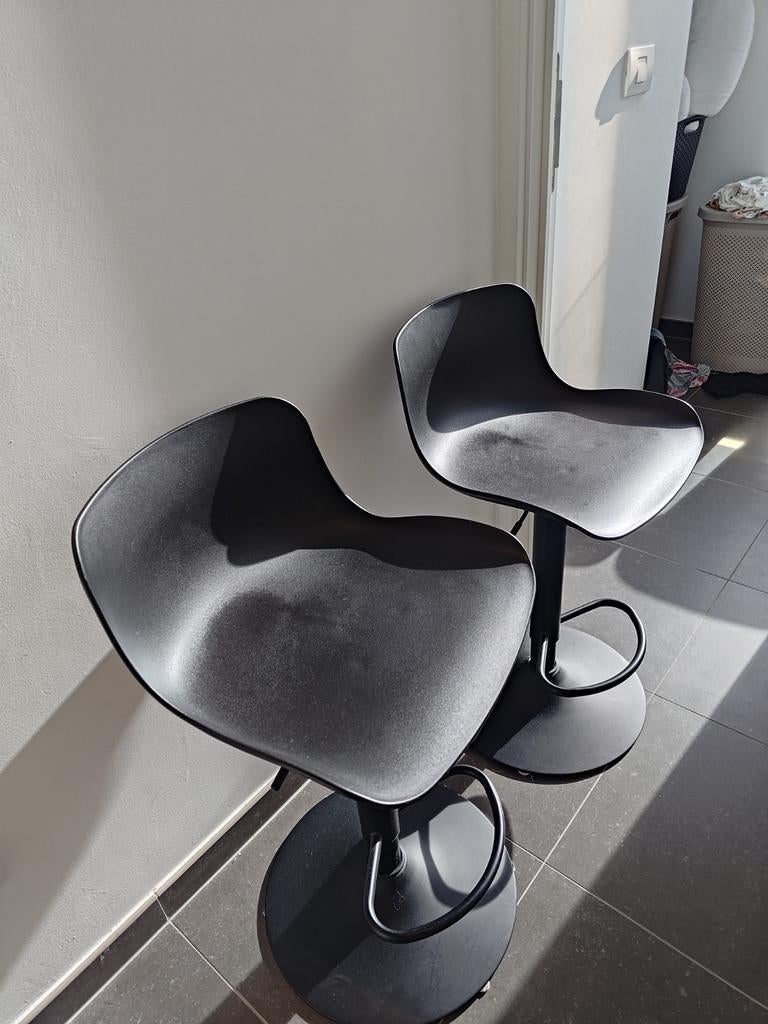 Twee barkrukken, zo goed als nieuw, 2 krukken, Ophalen, Zo goed als nieuw