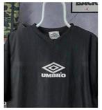Umbro Vintage Big Logo T-Shirt VTG - zwart maat S-M heren, Kleding | Heren, T-shirts, Ophalen of Verzenden, Zo goed als nieuw