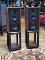 Wharfedale Linton Heritage 85th Anniversary + stands, Ophalen, Gebruikt, Front, Rear of Stereo speakers