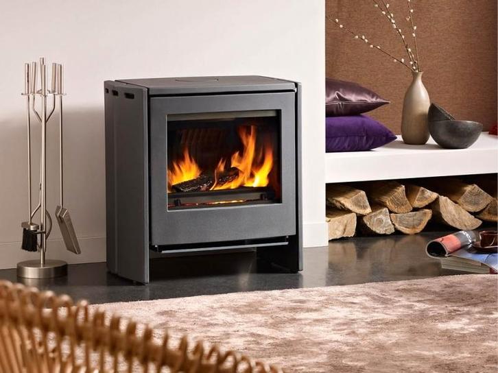 Houtkachel Saey Scope antraciet  Klassiek innovatief., Maison & Meubles, Accessoires pour la Maison | Autre, Neuf, Enlèvement ou Envoi