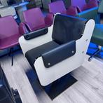 KAPPERSSTOEL BEIGE CREAM ZWART KNIPSTOEL 1 STUK, Enlèvement ou Envoi, Neuf