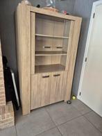 Mooie barkast/ vitrinekast, Ophalen, Met deur(en), 100 tot 150 cm, Glas