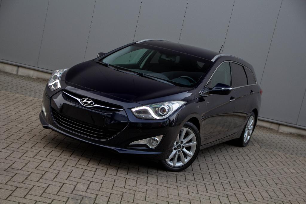 Hyundai I40 1.6 GDi / 2012 / 115.015km, Auto's, Hyundai, Voorwielaandrijving, Stof, 4 cilinders, Blauw